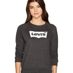 levi's grey sweatshirt womens
